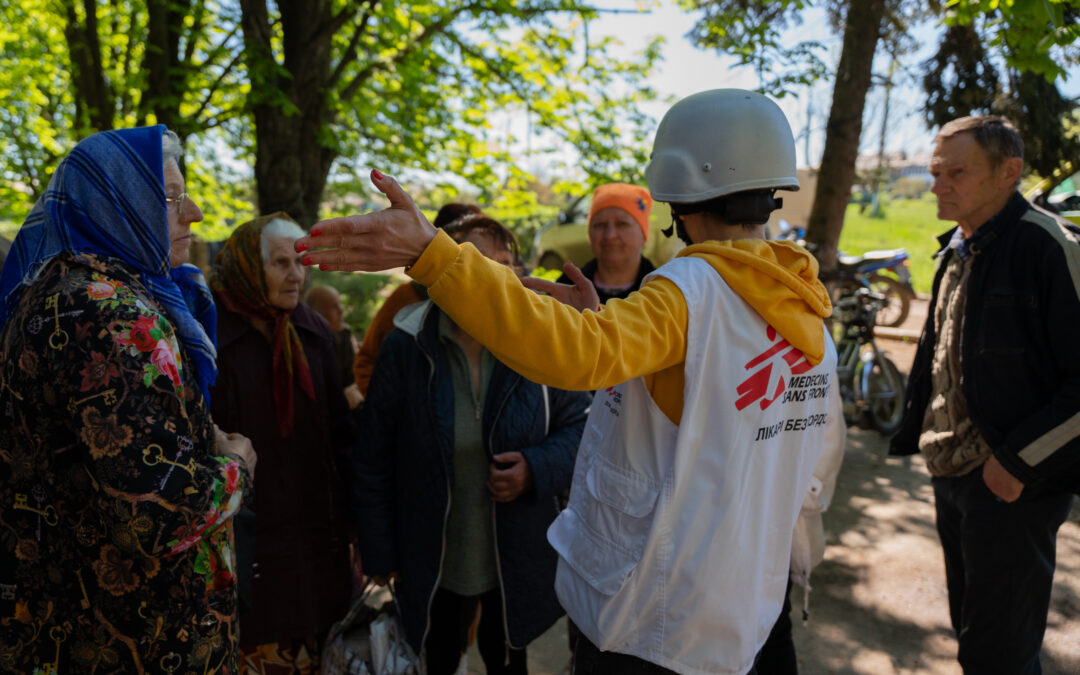 Medical Care Under Fire – Base UA’s Mobile Clinic In Sivers’k